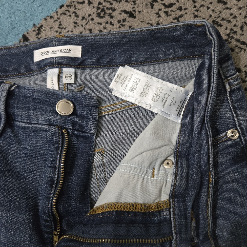 Good American Good Legs Skinny Jeans, 6/28, EUC - Picture 5 of 13